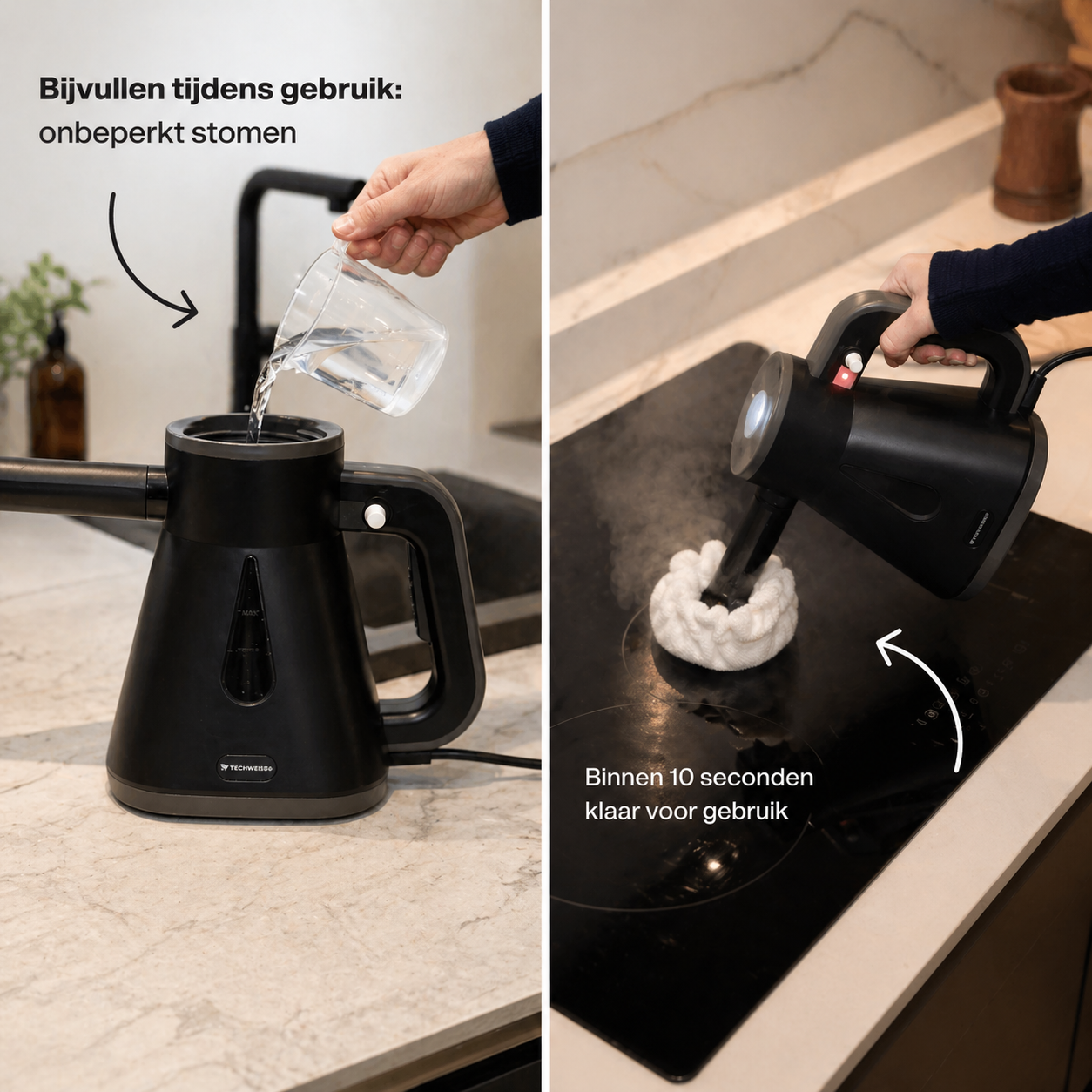 TS Compact käsihöyrypuhdistin